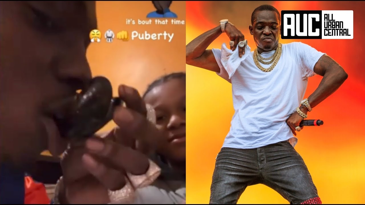 Bobby Shmurda Teaches His Nephew How To Eat Cooch Using Seafood