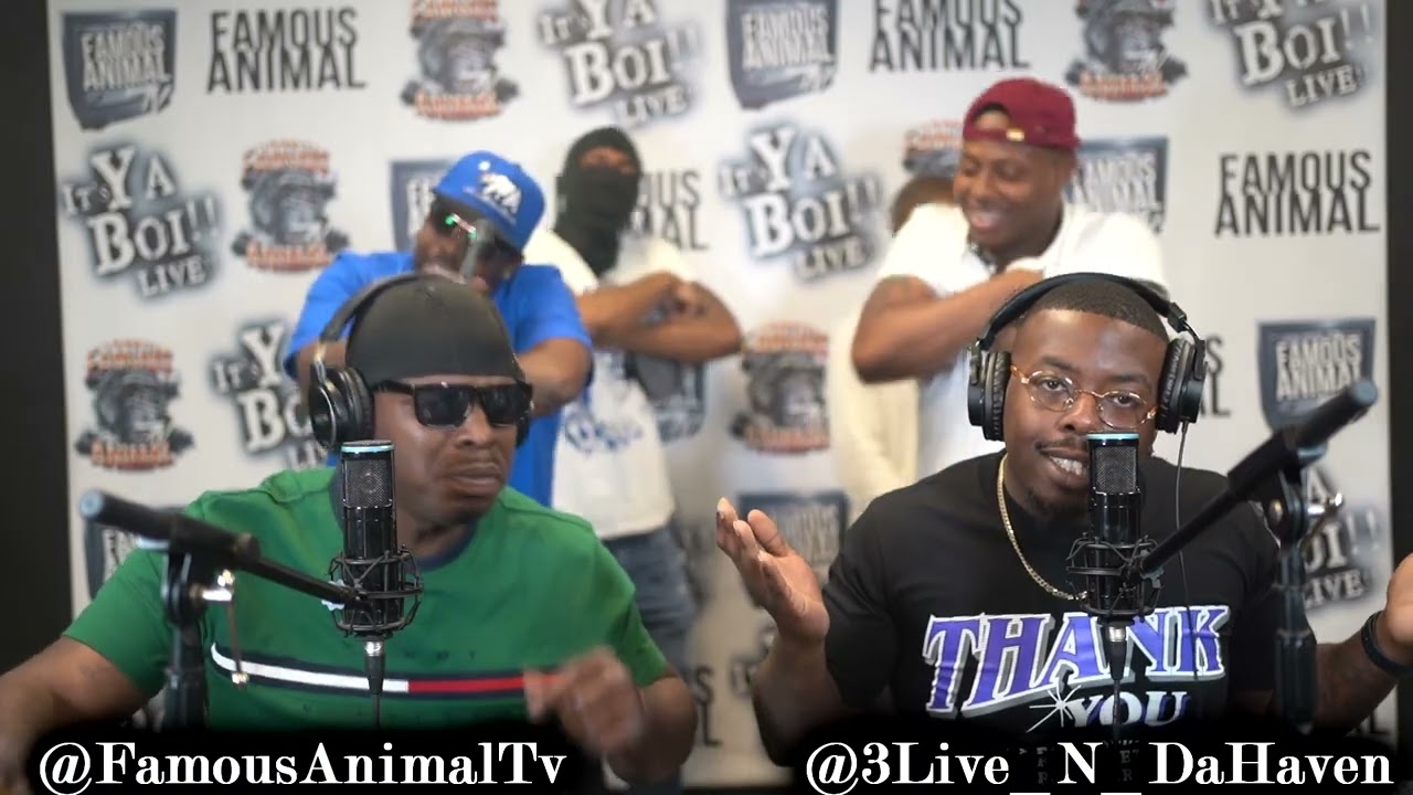 Memphis Rapper 3Live N DaHaven  Stops by Drops Hot Freestyle on Famous Animal Tv