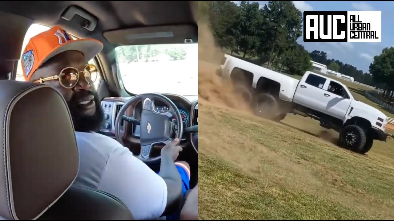 Rick Ross Tokyo Drifts A 6x6 Super Truck At His Car Show