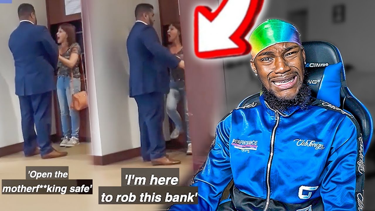 Entitled Woman ROBS BANK By "DEMANDING MONEY"