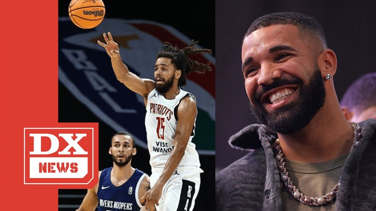 J. Cole Drills First 3-Pointer In Canadian Basketball League With Support From Drake
