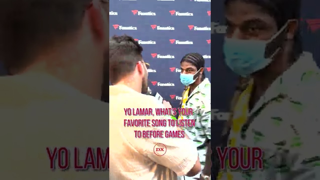 Kodak Black Fires Up Lamar Jackson Before Games