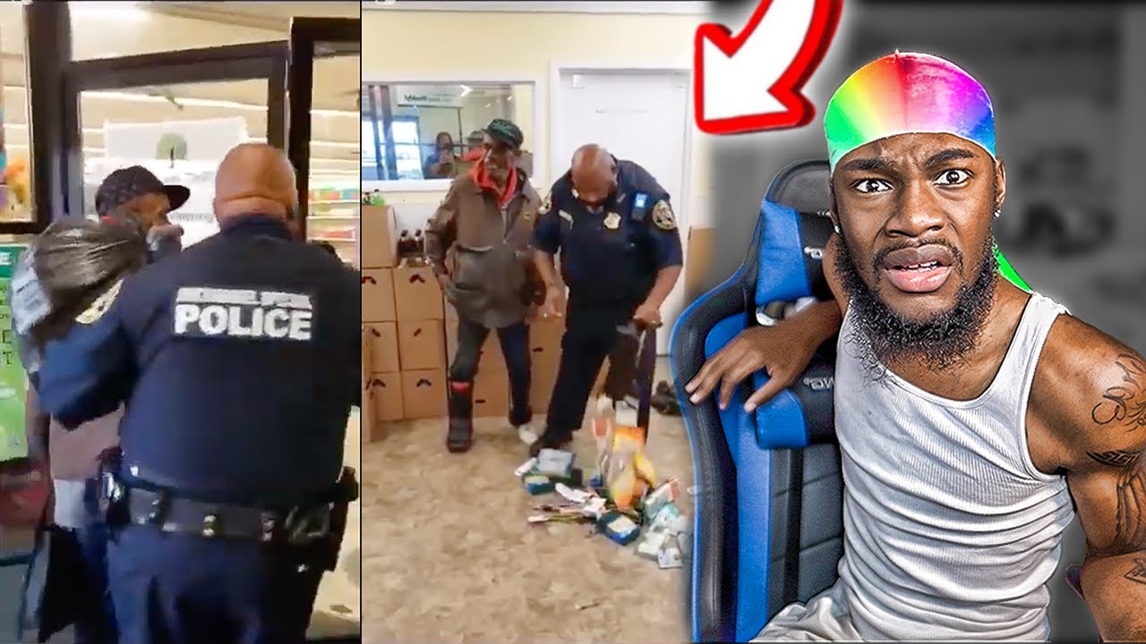 HOMELESS MAN Got Caught STEALING The ENTIRE STORE