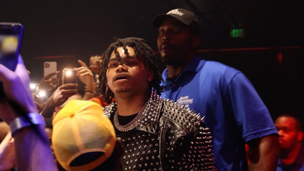 NoCap Security Taking No Chances Protecting Him At LA Concert