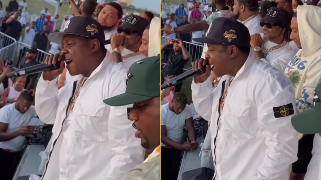 Jadakiss And Jim Jones Reunited In NY And Performing For The First Time After The Epic Verzuz Battle