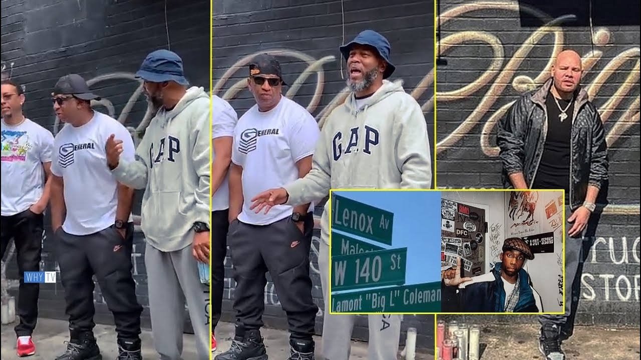 Ruff Ryders, Fat Joe And Ruff Ryders Pull Up On Big L Street Name Ceremony In Harlem