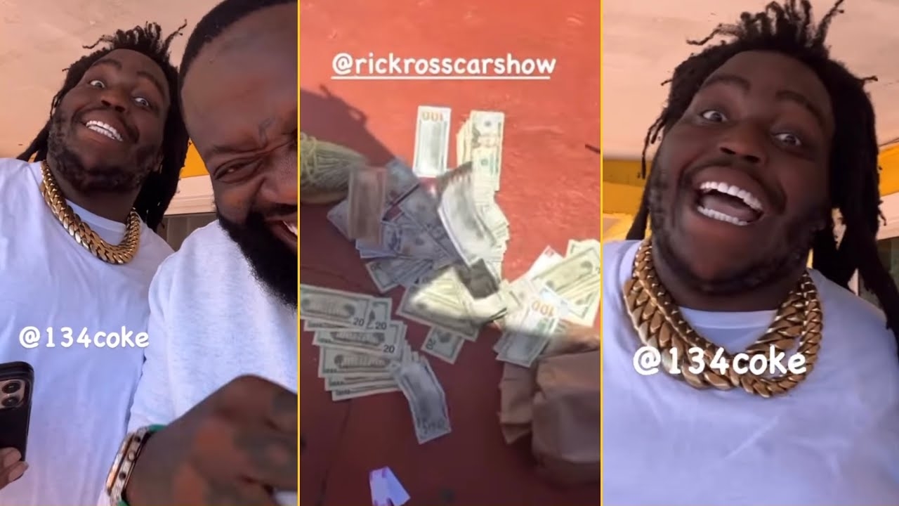 Rick Ross Gives One Of His Winners Of His Car Show $150,000 In Cash ‘You’re Bo$$ Now Bro’
