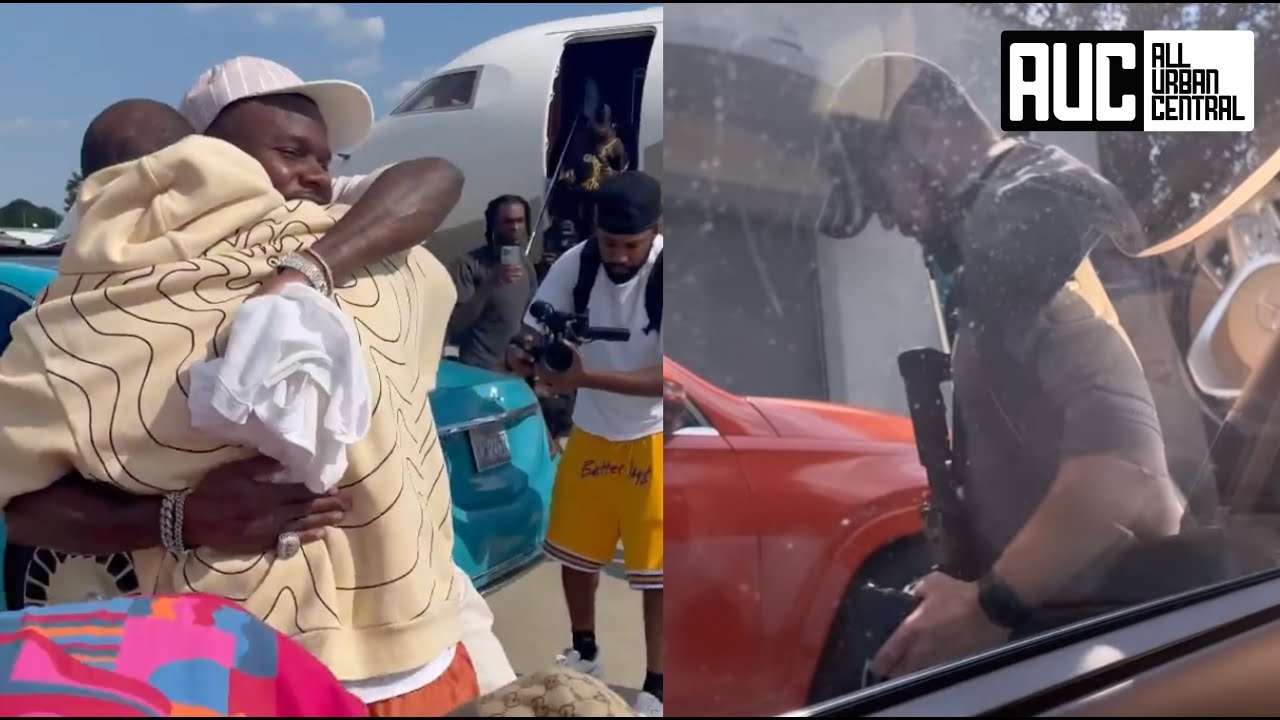 DaBaby Pulls Up Deep On Davido Aint Taking No Chances Bringing Him To His Hood