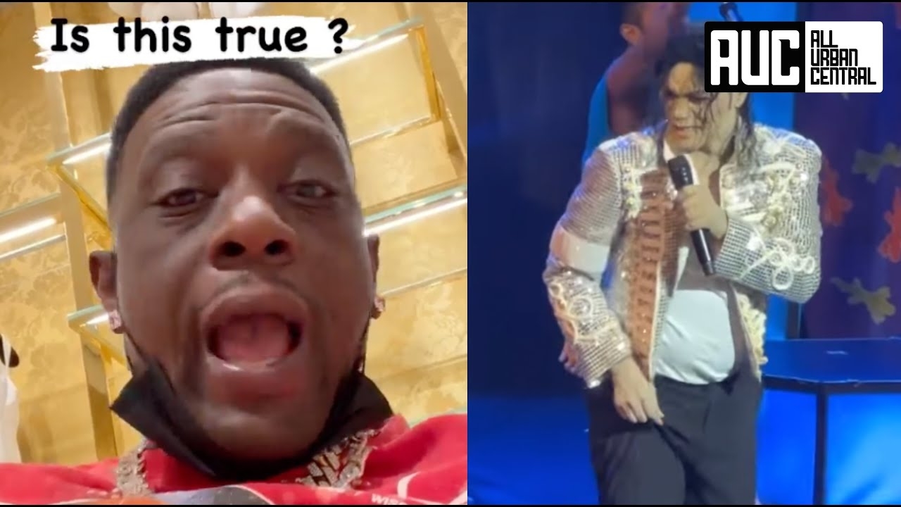 Boosie Goes Off After Michael Jackson Has A Gut Performing In Vegas