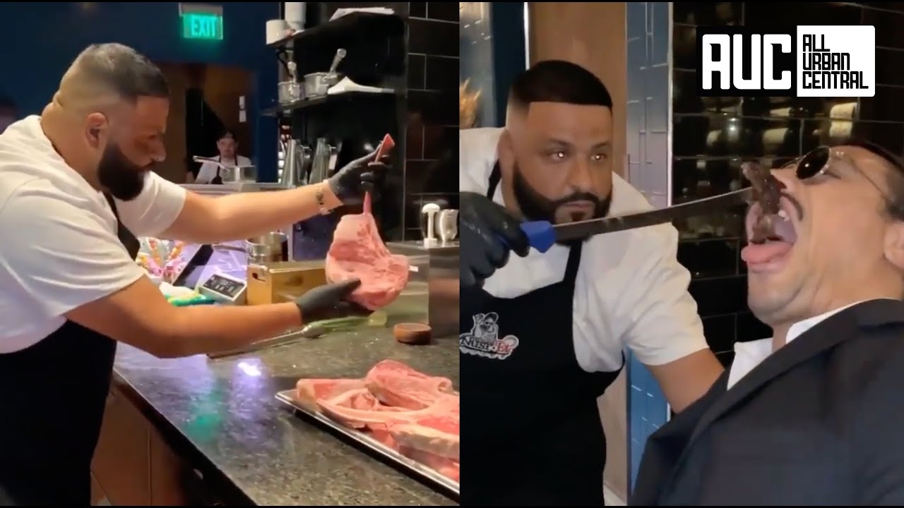 DJ Khaled Slapping Meat Like Salt Bae Is The Funniest Thing Ever