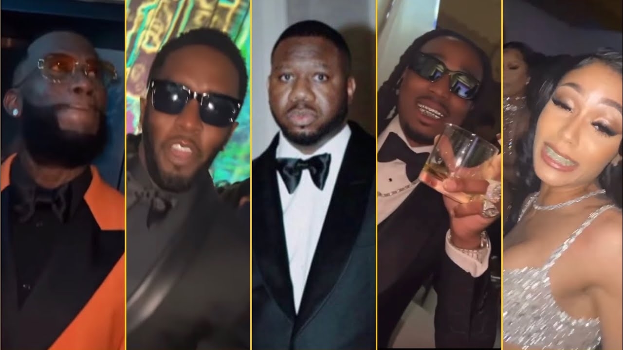 Diddy, Quavo, Gucci Mane, Moneybagg Yo, Jay Z & More Reunited At QC Ceo Pee Bday Party In ATL City