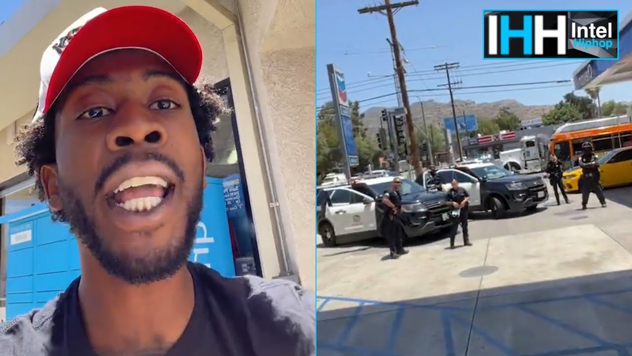 “I don’t feel safe” Desiigner gets surrounded by LAPD for having violations on his vehicle