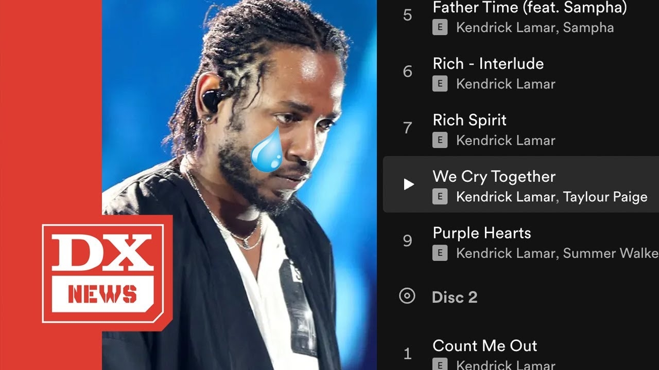 Kendrick Lamar’s “We Cry Together” Breaks A Billboard Record… Not For The Best Reason
