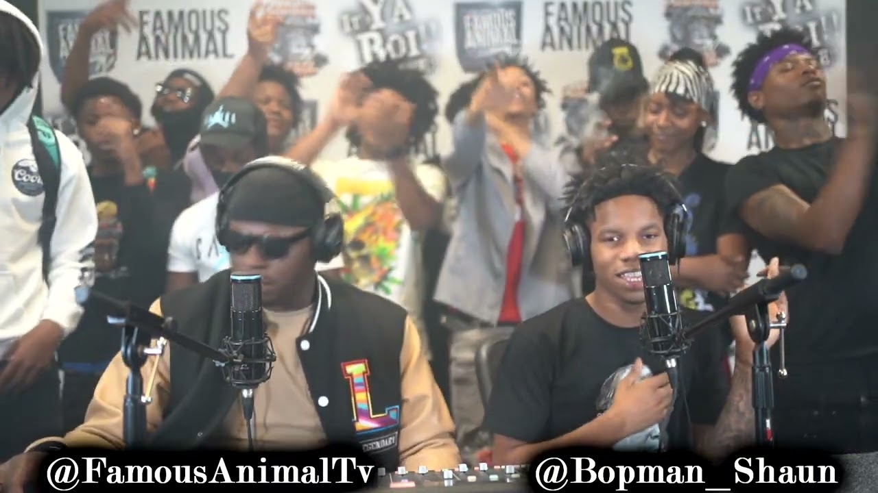 Memphis Rapper GOE Shaun Stops by Drops Hot Freestyle on Famous Animal Tv