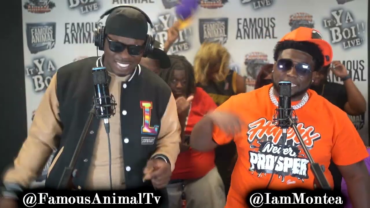 Mississippi Rapper Montea Stops by Drops Hot Freestyle on Famous Animal Tv