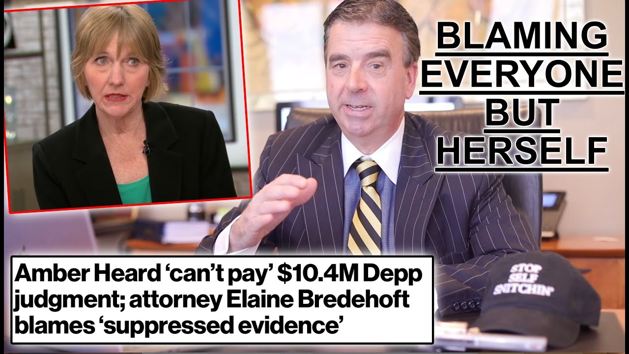 Criminal Lawyer Reacts to Amber Heard's Attorney's Post-Verdict Shenanigans on Talk Shows