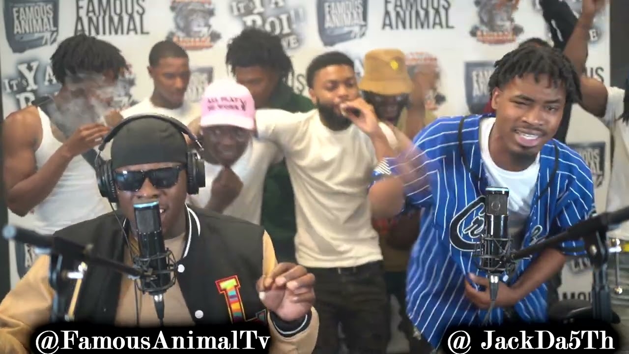 West Memphis Arkansas Rapper JackDa5th Stops by Drops Hot Freestyle on Famous Animal Tv