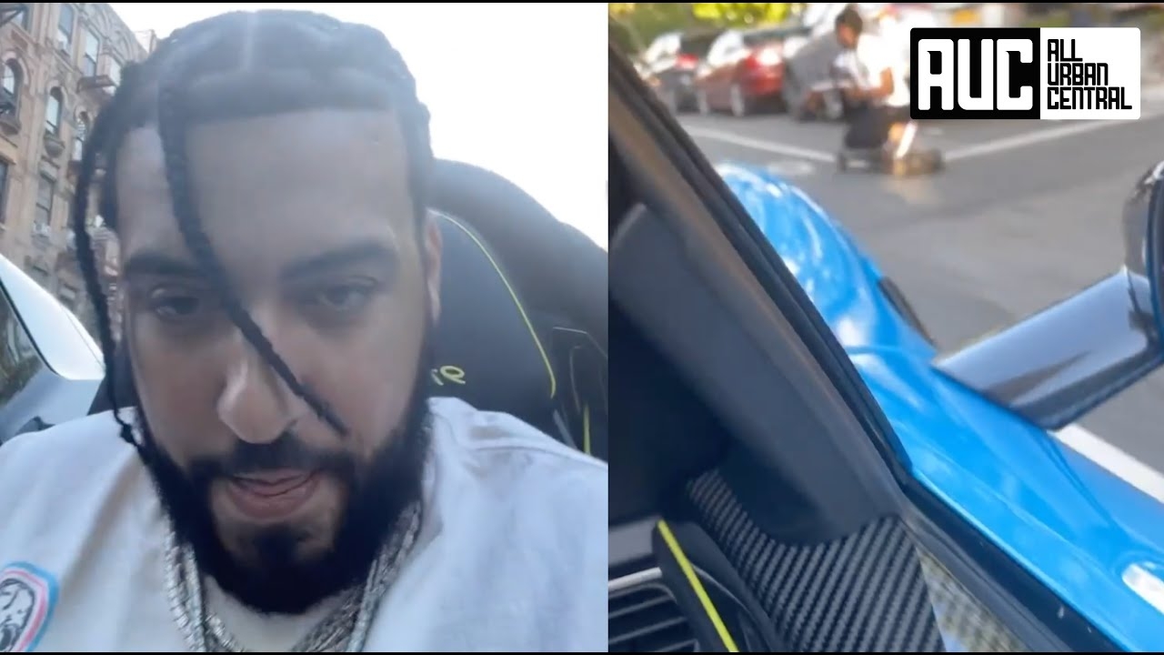 French Monatana Rides Around The Hood In A $1.7M Porsche