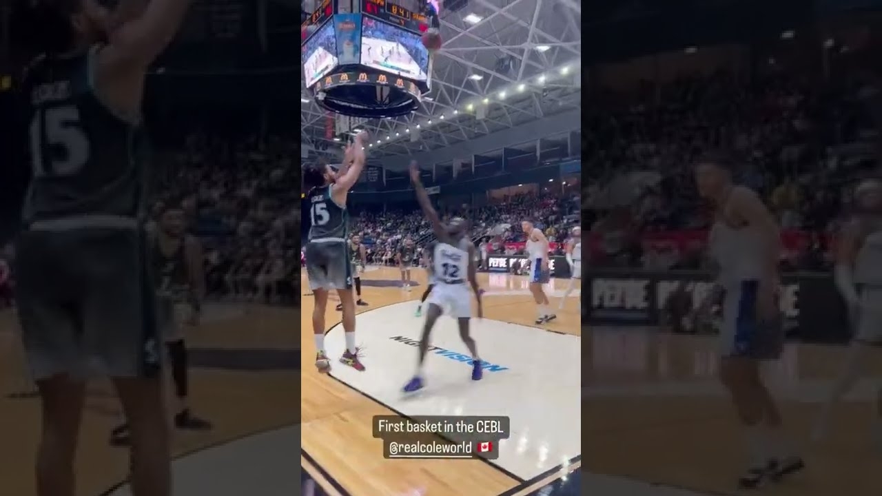 J. Cole Drills 3-Pointer In First Canadian Basketball League Game