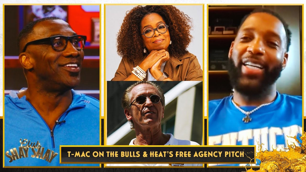 Oprah Winfrey sent T-Mac a personal message to come play in Chicago | Ep. 49 | CLUB SHAY SHAY