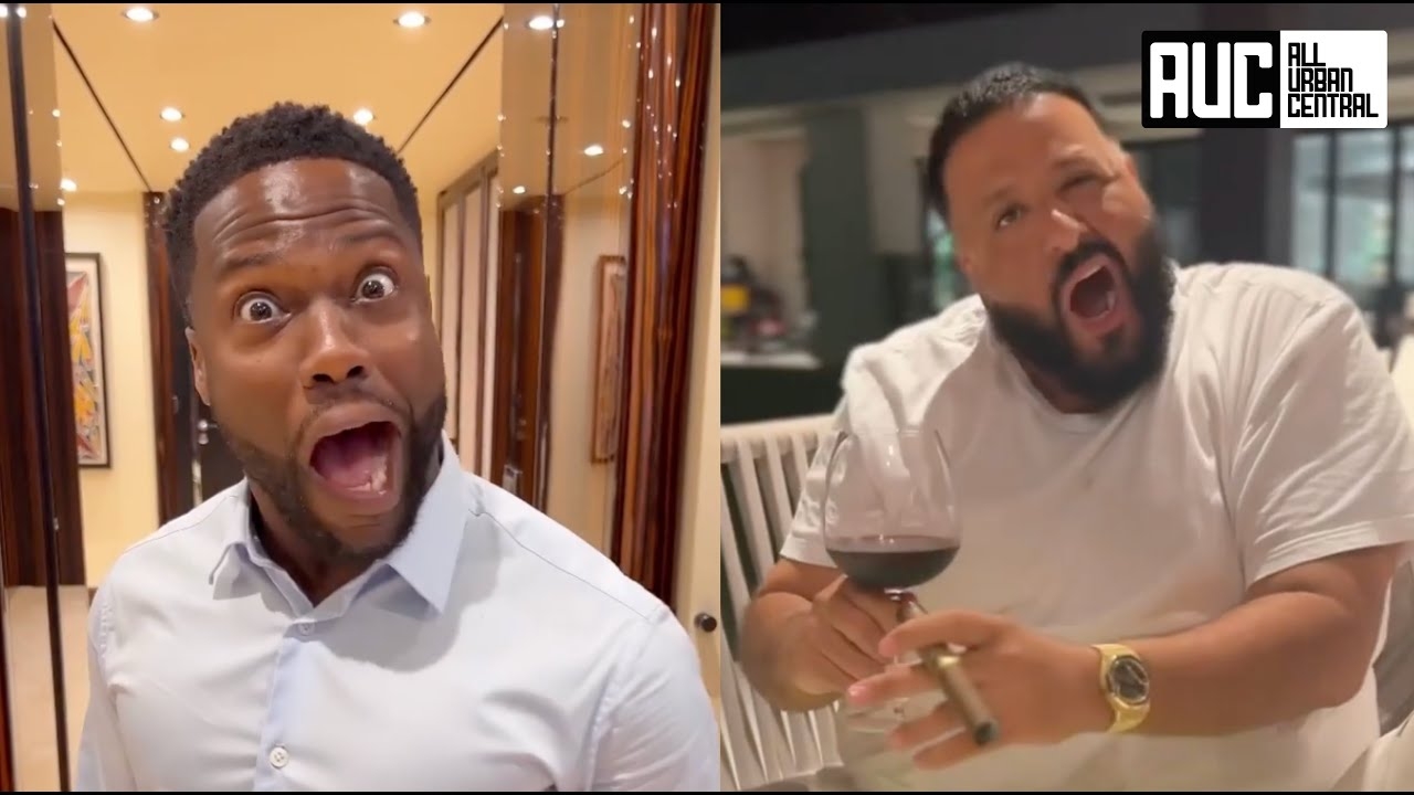 "God Did" Kevin Hart ROAST DJ Khaled For  His Drake Did Line
