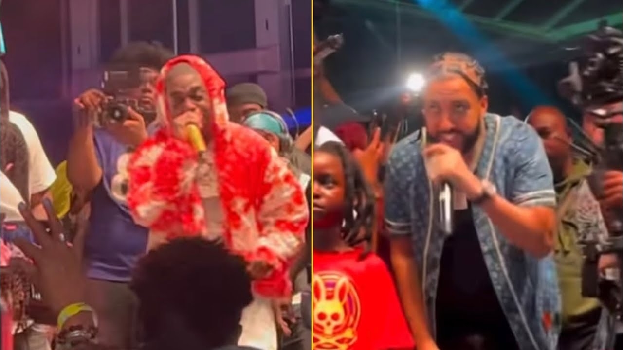 Kodak Black Brings Out French Montana At His Festival In His Hometown