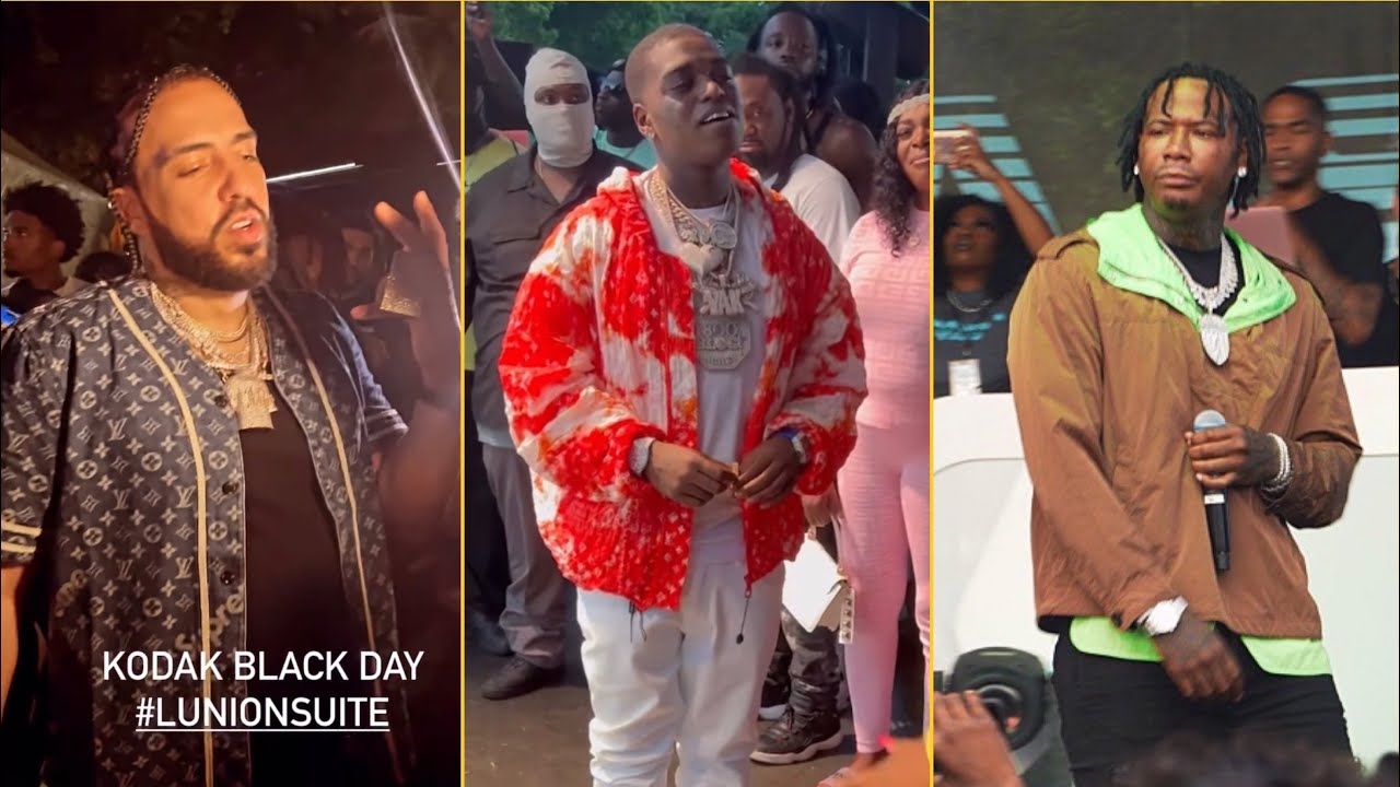 Kodak Black Celebrates BDAY With French Montana And Moneybagg Yo And Hosting His First Annual Day