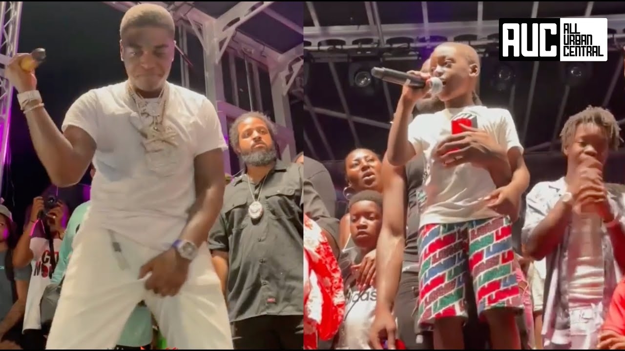 Kodak Black Goes Bar For Bar With His Son At "Kodak Black Day" Festival