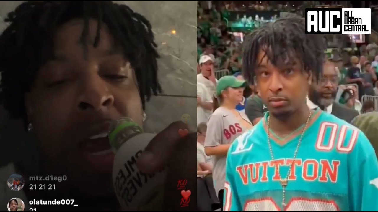 21 Savage Responds To Fans Saying He Looked Scared With Lil Durk