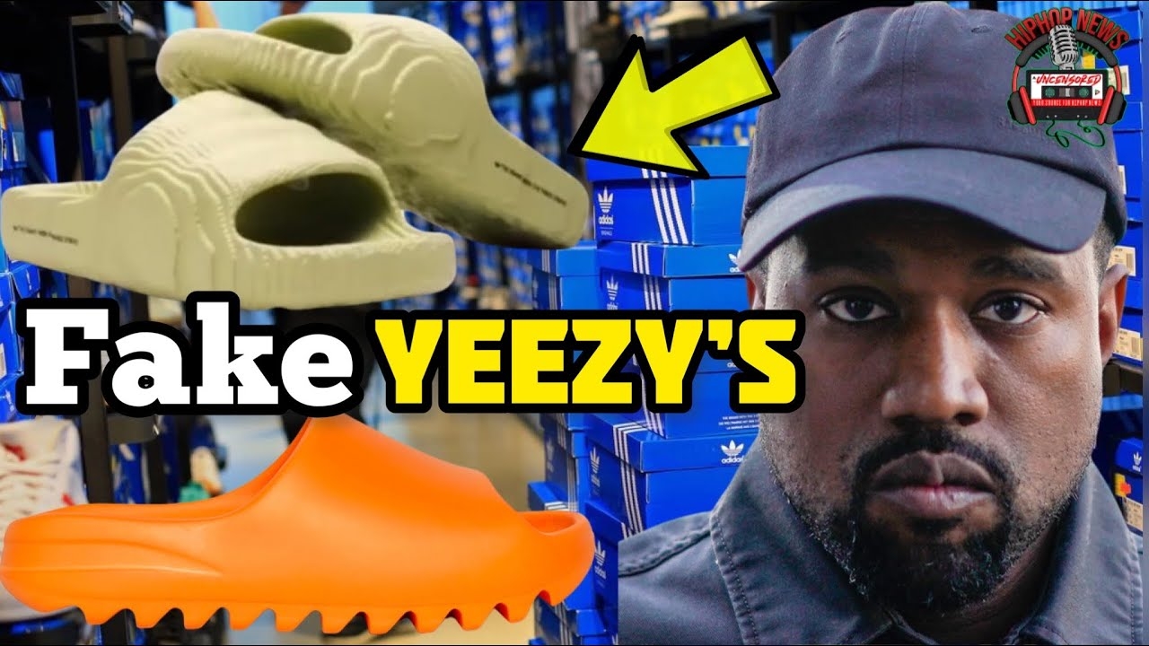 Kanye West RIPS Adidas For Selling Fake Yeezy's