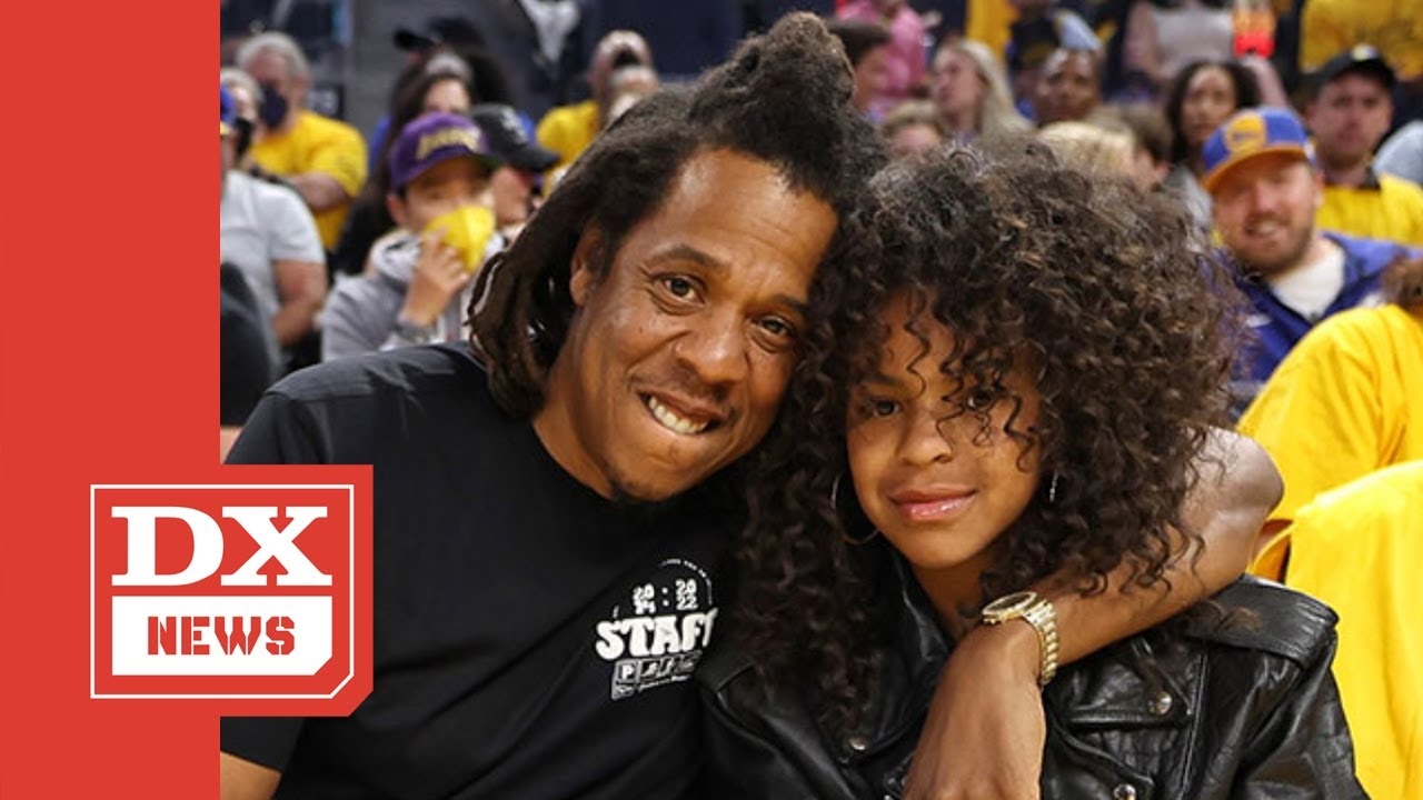Jay Z Has Wholesome Dad Moment At NBA Finals Game