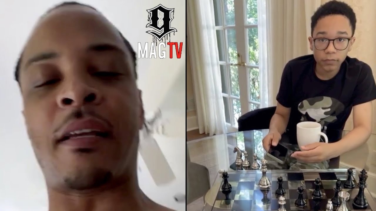 T.I.'s Son Major Is Unbothered By His Trash Talking While Playing Chess! ♟