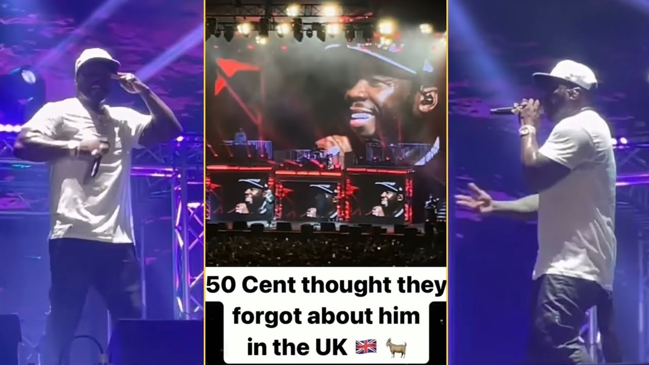 50 Cent Thought They Forgot About Him In The UK Show ‘You Know Like They Forgot About Dre’