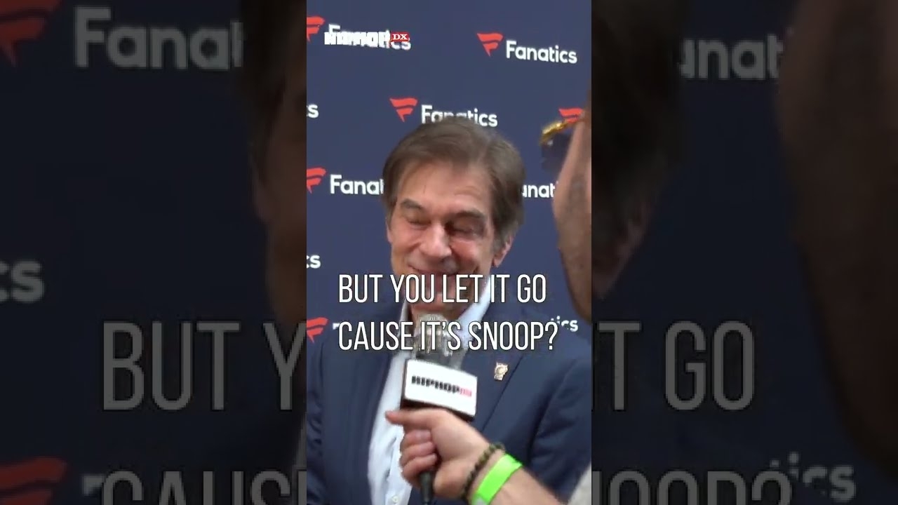 Snoop Dogg Used To Stink Up Dr. Oz's Studio