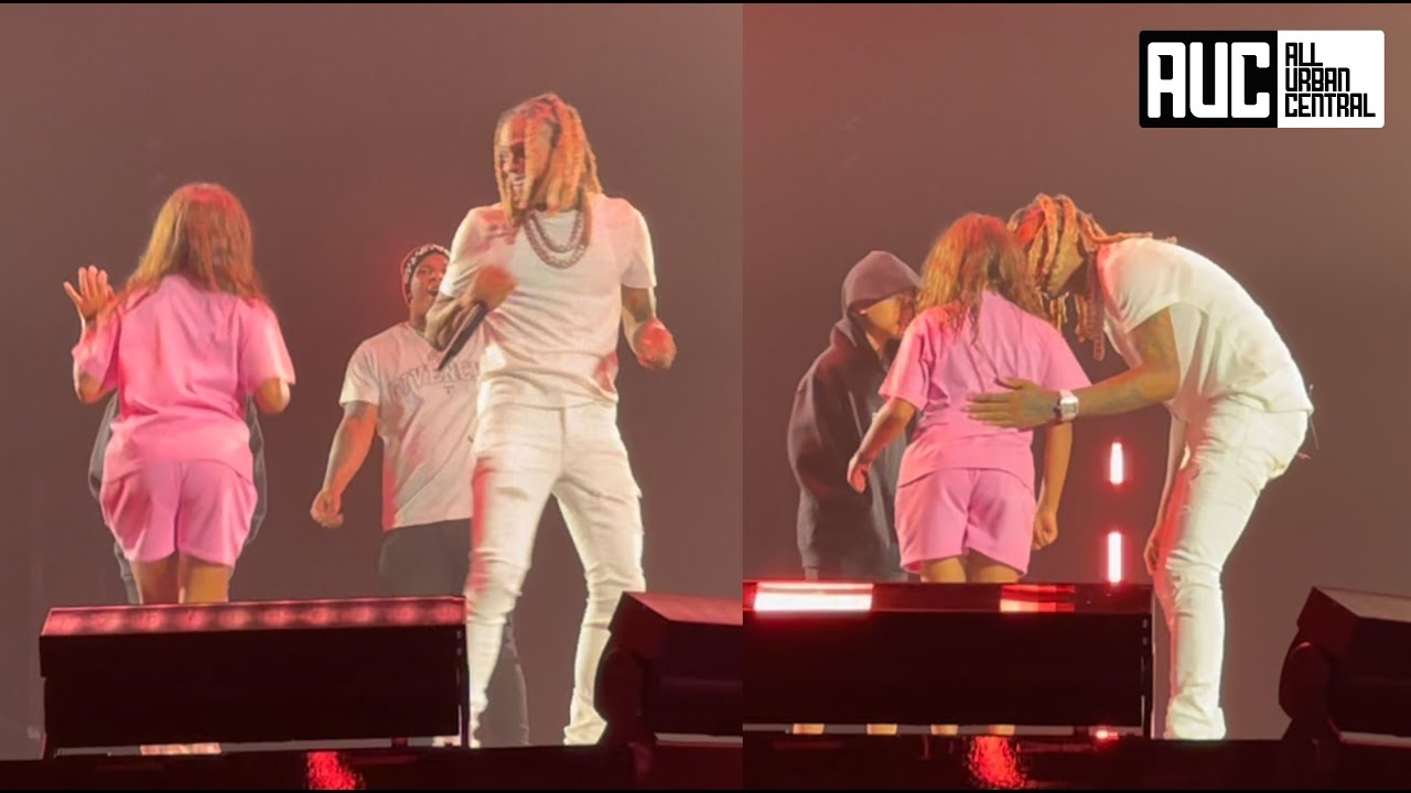 Lil Durk Gets Sturdy To Chief Keef Faneto At Concert With His Kids