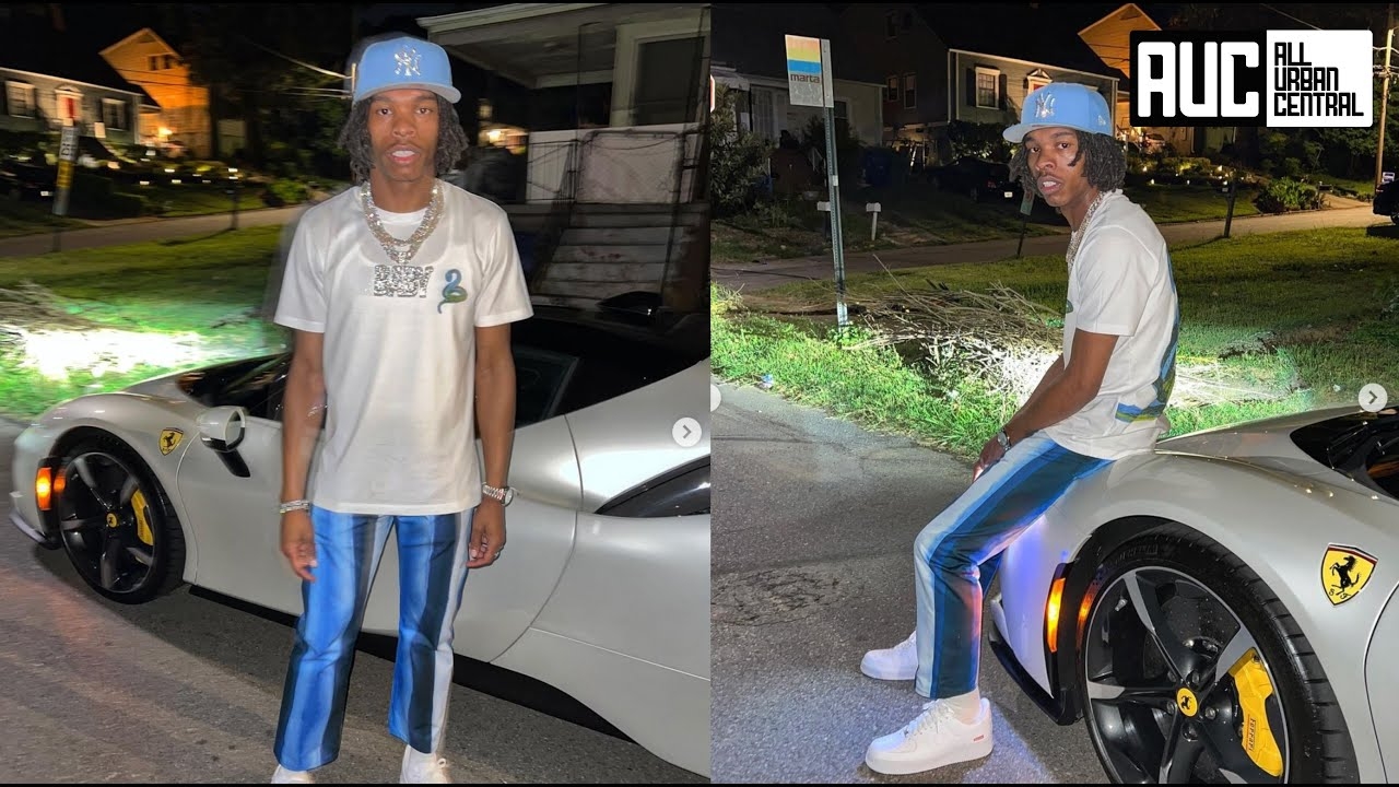 Lil Baby Hood Pass Still Good Pulls Up To Trenches In $1M Ferrari