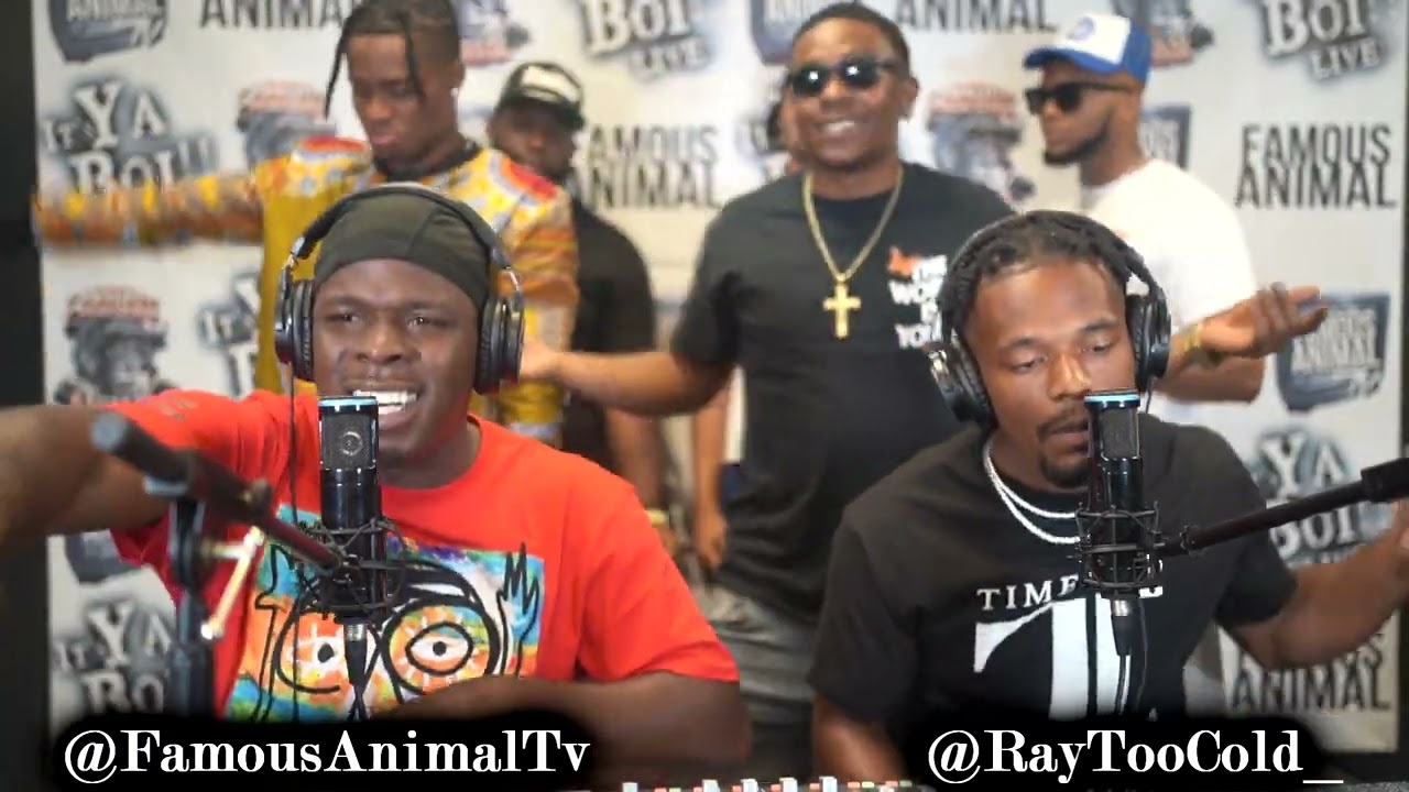 Memphis Rapper RayTooCold Stops by Drops Hot Freestyle on Famous Animal Tv