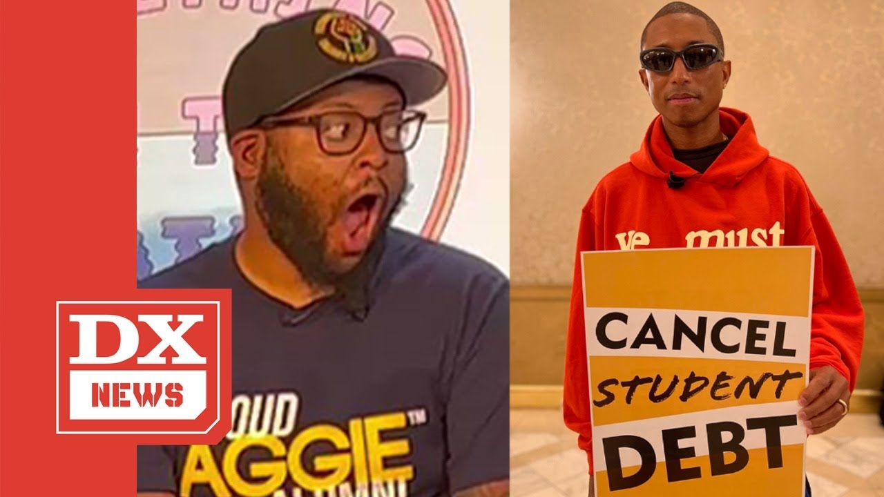 Pharrell Pays Off Student Debt For NAACP College Leaders (Live Reaction)