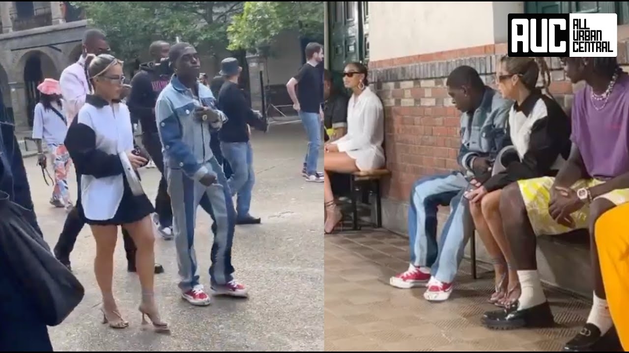 Kodak Black In Paris Looking Bored AF At Designer Fashion Show