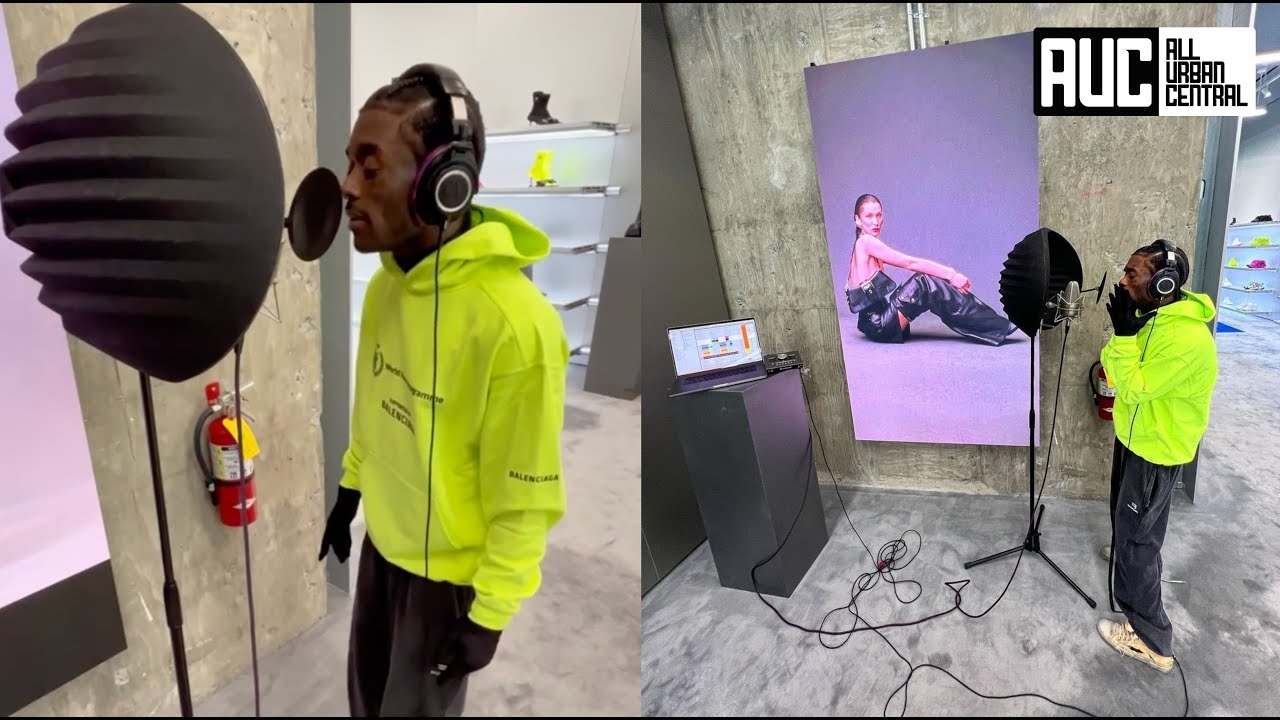 Lil Uzi Vert Records Balenciaga Freestyle In Balenciaga Store