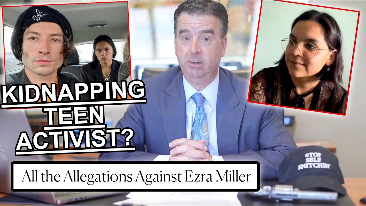 What's Going On With Ezra Miller? Tokata Iron Eyes? Criminal Lawyer Breaks it Down