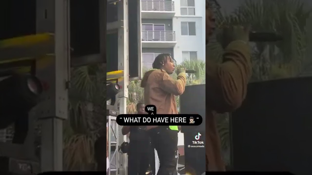 My Neighbor Enjoyed A Free Moneybagg Yo Concert