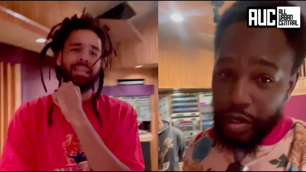 "Its Almost Time" Camron Pulls Up On J Cole's Studio Session