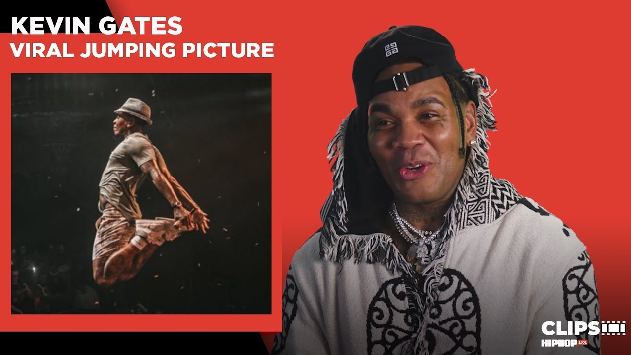 Kevin Gates Reacts To Viral Picture of Him Jumping