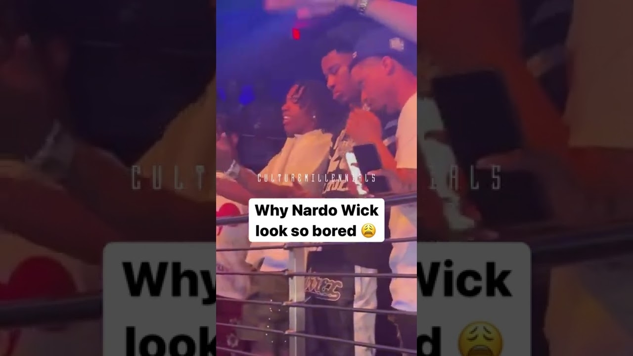 Why Nardo Wick Look So Bored In Club With Lil Baby