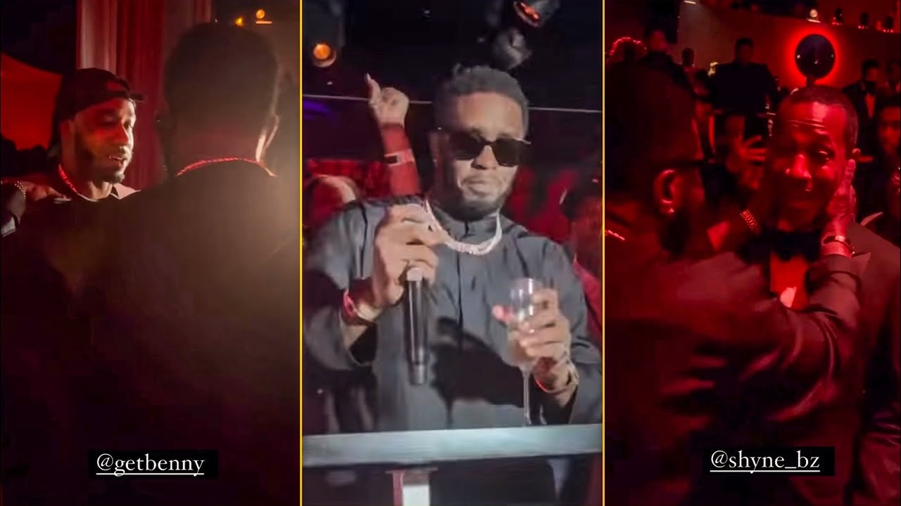 Benny The Butcher And Shyne Meet Diddy At Bet Awards After Party 'Bro U Are King, Well Deserved'