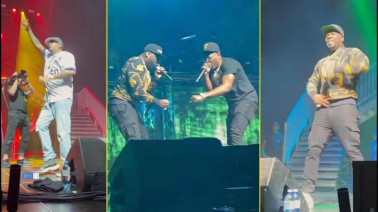 50 Cent, Uncle Murda & Tony Yayo Stole Last Night Show In Germany 'G Unit In The Building'