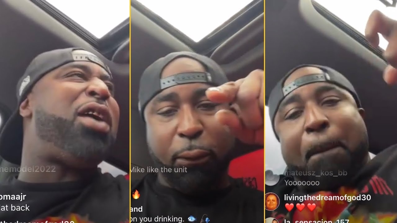 Young Buck Dissing 50 Cent During The IG Live And Previews New Diss Track From His New Album