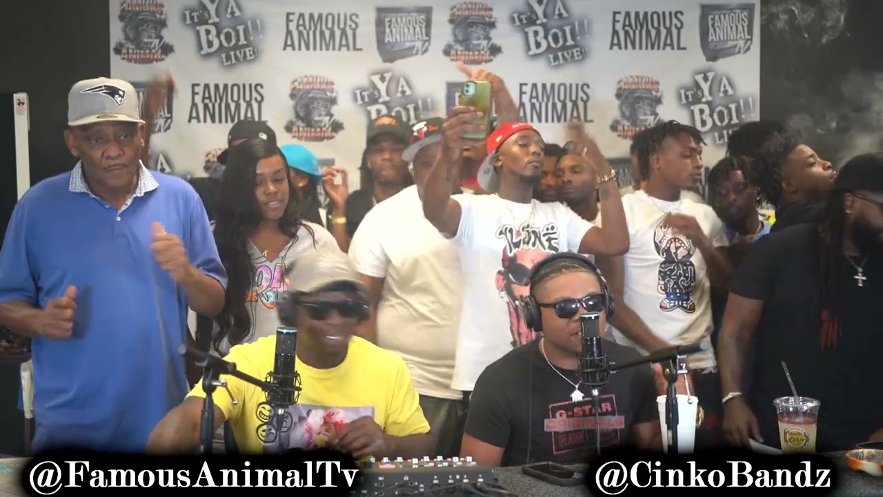 Covington Tennessee Rapper Cinko Bandz Stops by Drops Hot Freestyle on Famous Animal Tv