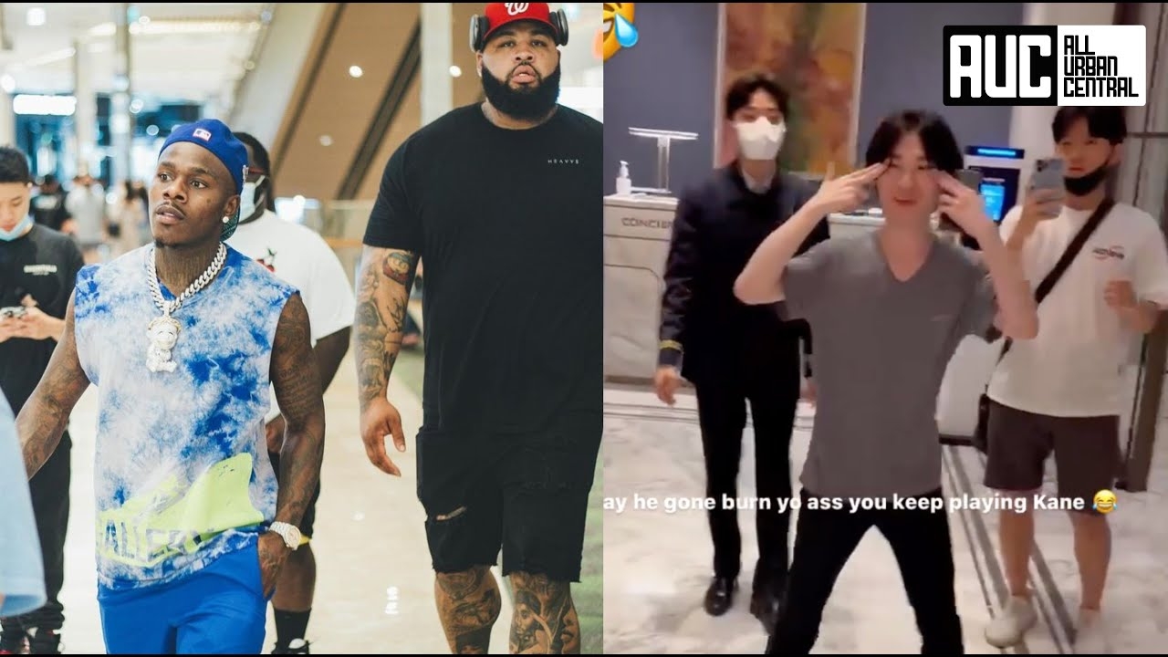 DaBaby Security Gets Threatened By Fans In Korea Throws up The Two Pistols